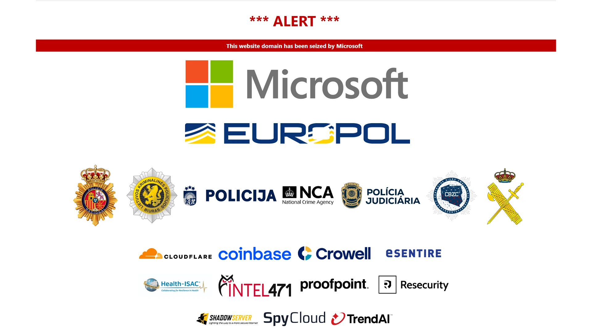 بمشاركة Microsoft وResecurity، تحالف دولي يسقط منصة Tycoon 2FA للتصيد الاحتيالي 