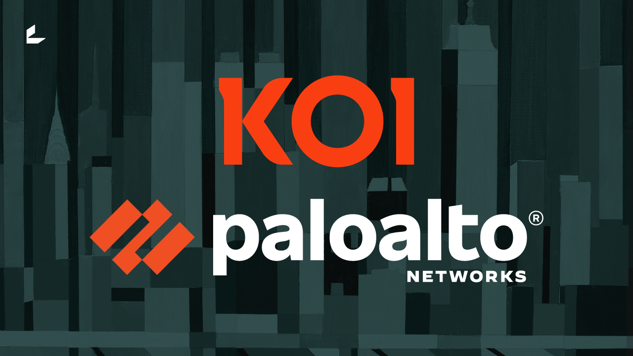 شركة Palo Alto Networks تتم استحواذها على Koi لحماية الوكلاء البرمجيين